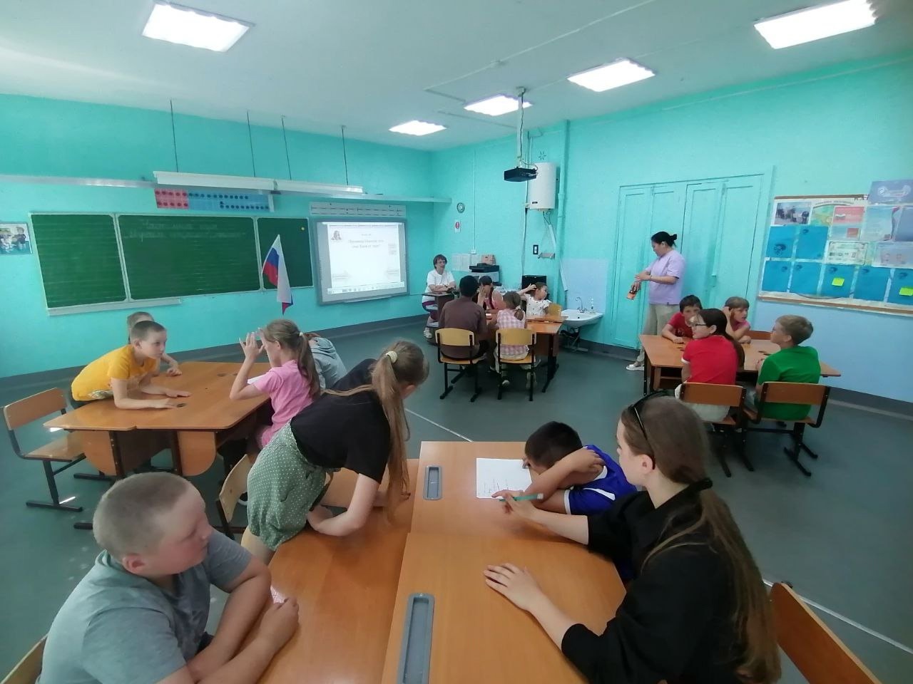 Восемнадцатый  день летней детской оздоровительной площадки &amp;quot;ЛУКОМОРЬЕ&amp;quot;.
