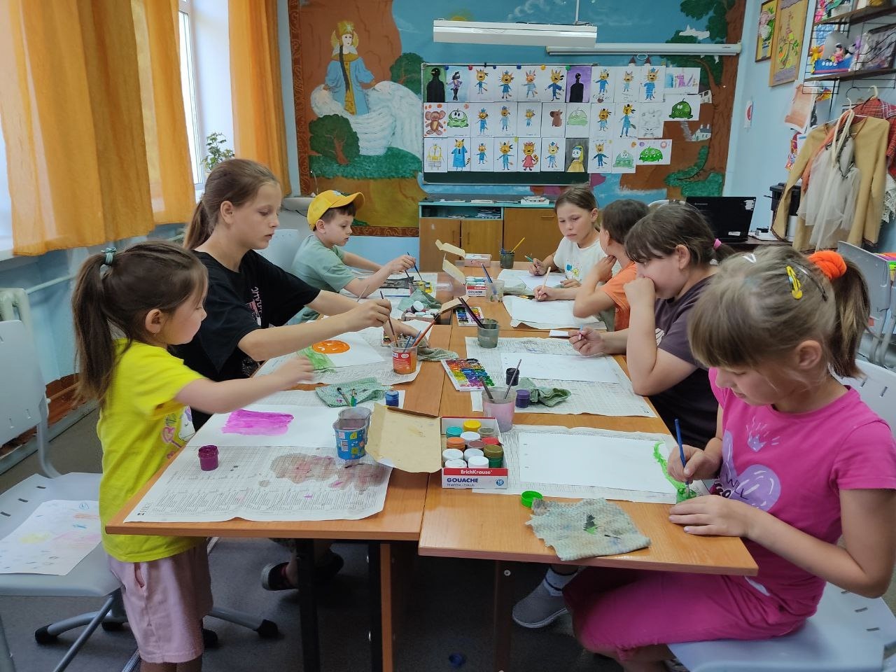 Семнадцатый день летней детской оздоровительной площадки &amp;quot;ЛУКОМОРЬЕ&amp;quot;.
