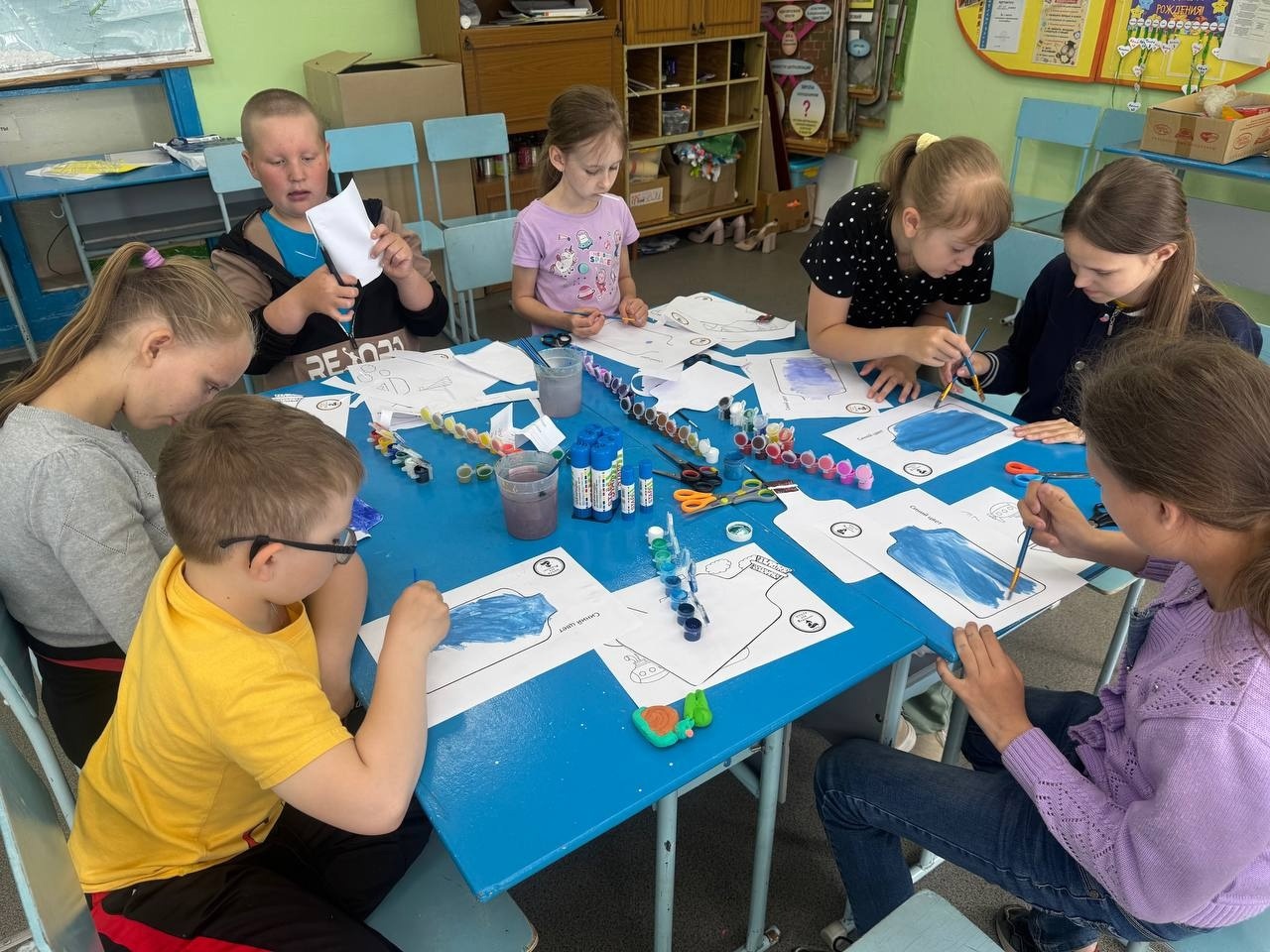 Шестой день летней детской оздоровительной площадки &amp;quot;ЛУКОМОРЬЕ&amp;quot;.